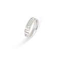 CARRIE SILVER PAVE STACKABLE RING