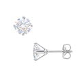 PARIS CZ DIAMOND EARRINGS - SILVER