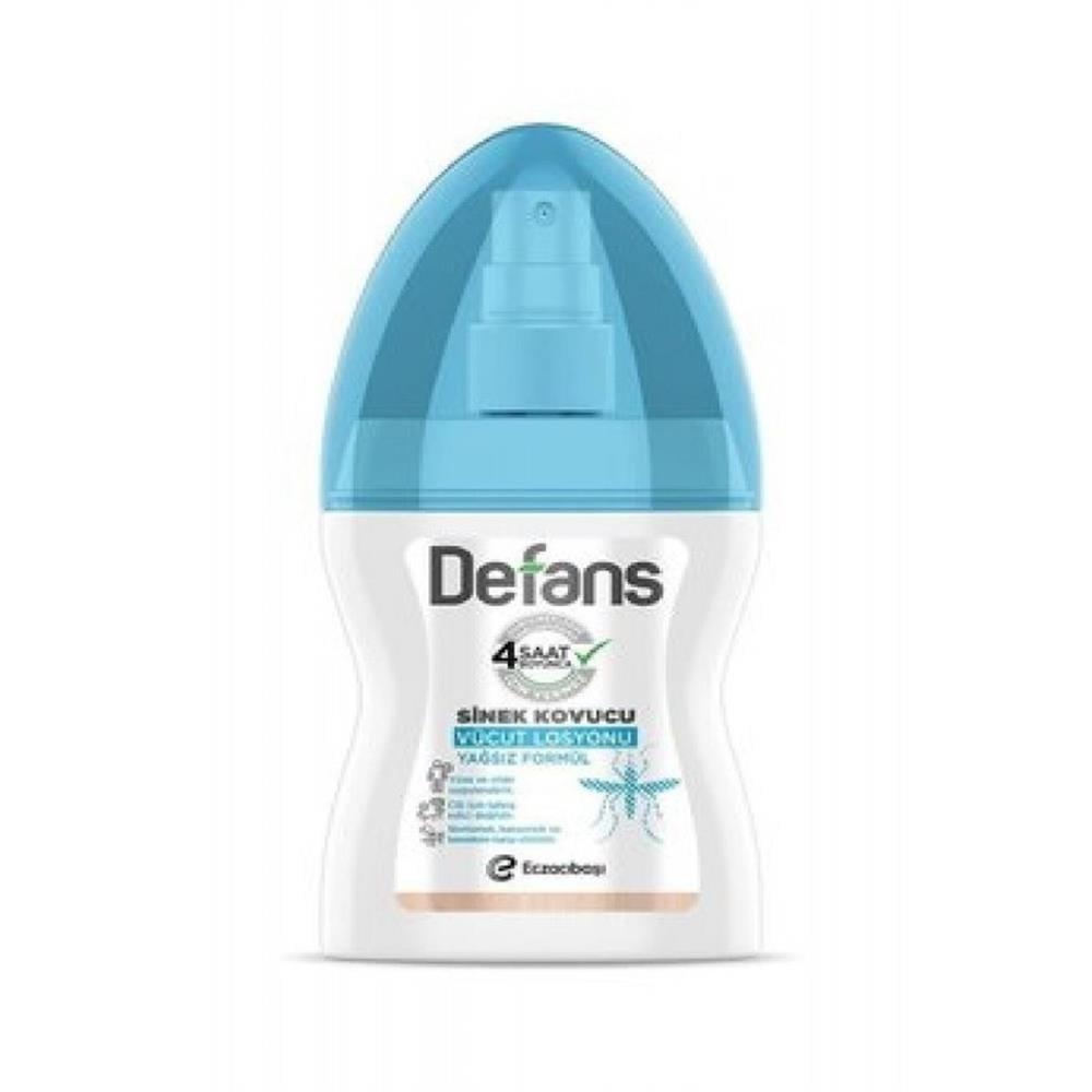 Defans Insect Repellent Body Lotion - Water-Based, Non-Greasy Mosquito Repellent for Outdoor Enthusiasts