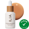 ILIA Super Serum Skin Tint SPF 40: Dewy, Light Coverage Foundation with Hyaluronic Acid & Squalane - Vegan, Cruelty-Free & Mineral Sunscreen