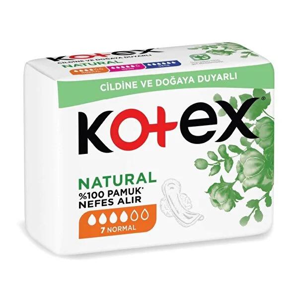 Kotex Natural Hygiene Sanitary Pads Ultra Normal - Hypoallergenic & Eco-Friendly Menstrual Products for Women