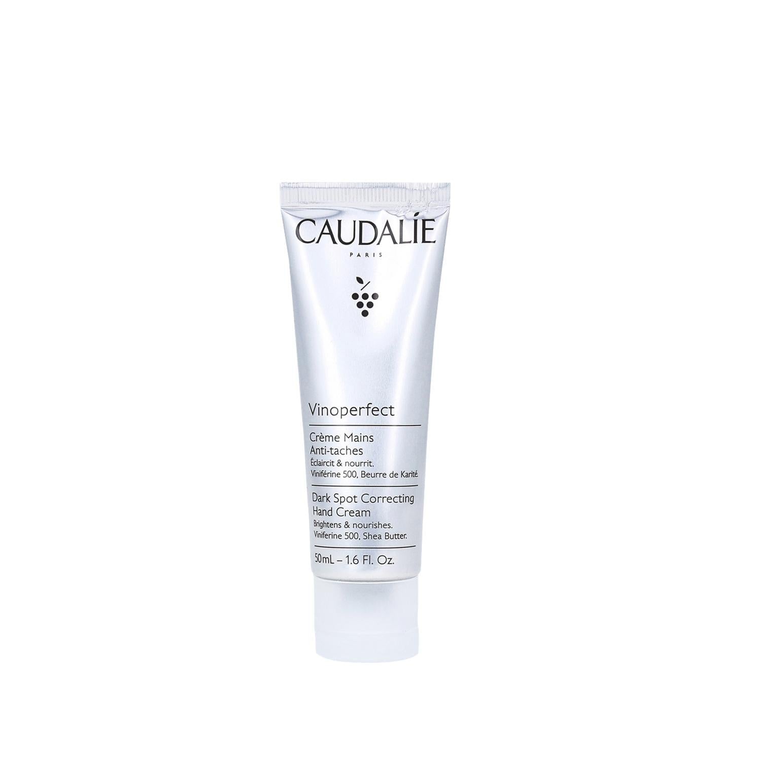 Caudalie Vinoperfect Anti-Dark Spot Hand Cream - Moisturizing & Brightening 1.69 Fl Oz