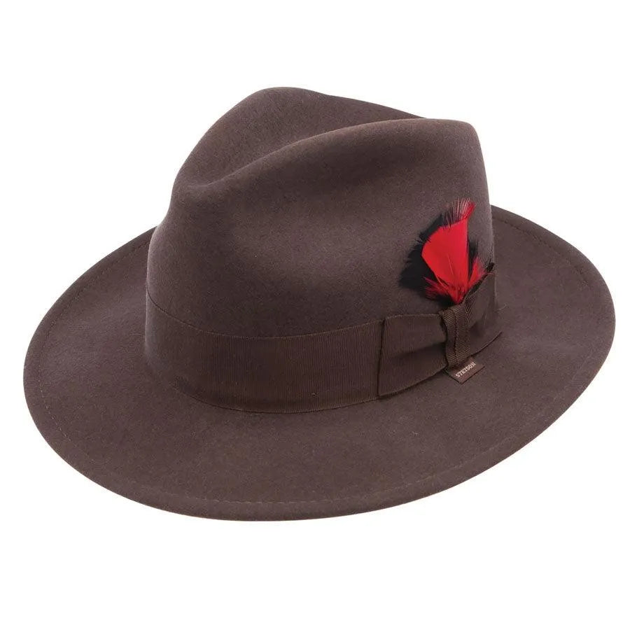 Stetson Gurnee - Soft Wool Felt Fedora Hat (Closeout)