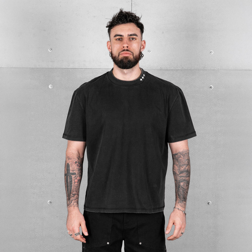 Commons Uniform Washed Black Tee