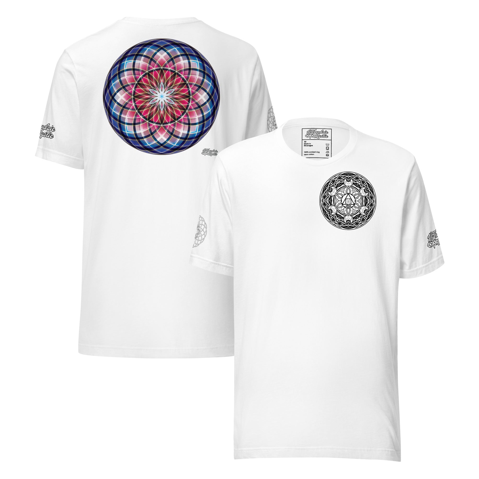 NTrendSic Mystic Signature Tee | DTFlex Sacred Geometry Unisex T-Shirt