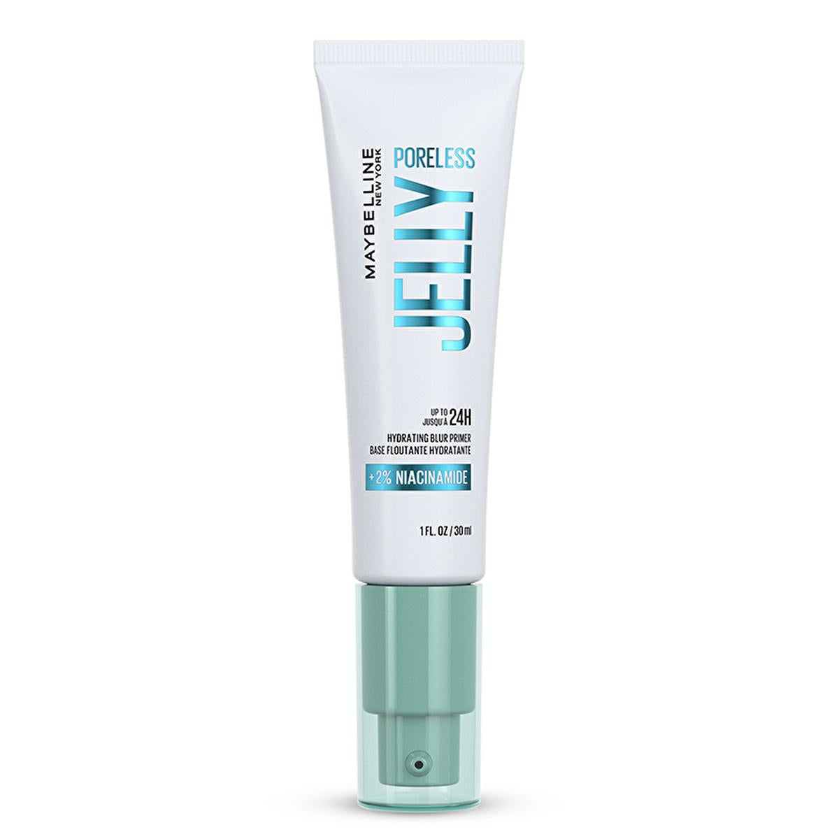 Maybelline New York Poreless Jelly Makeup Base: Minimize Pores, Hydrate, & Extend Makeup Wear with Niacinamide for Flawless Skin.