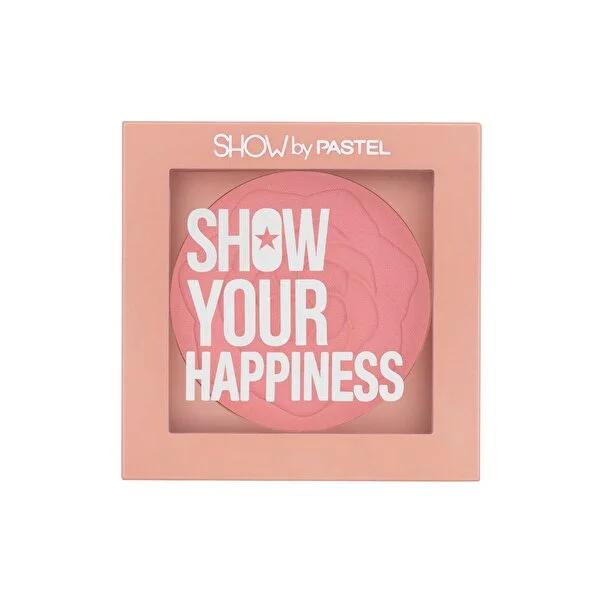 Show By Pastel: Vegan, Cruelty-Free Show Your Happiness Blush - Long-Lasting Radiance & Natural Healthy Glow