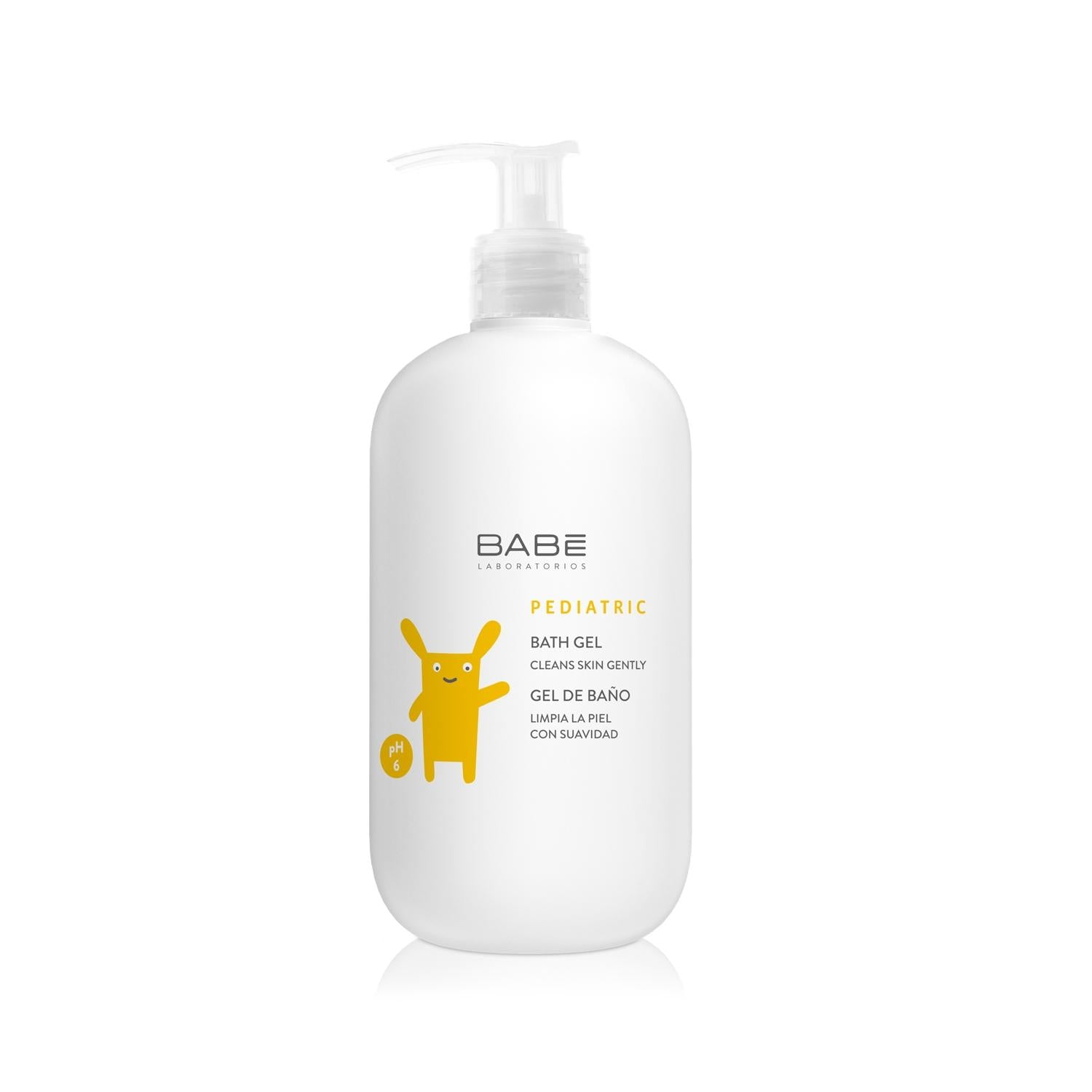 Babe Pediatric: Gentle Baby Bath Gel 500ml - Cleansing & Moisturizing Shower Gel for Sensitive Infant Skin
