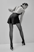 Fantasy Tights Conte Rose - Seam Imitation and Pattern
