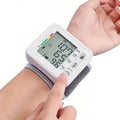 Wrist Blood Pressure Monitor with LCD Display, Adjustable Cuff with Irregular Heartbeat Detection