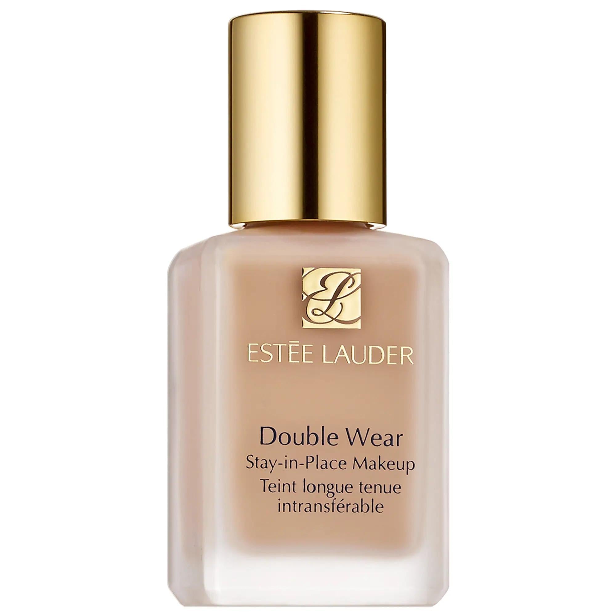 EstŽe Lauder Double Wear: 24H Longwear Liquid Foundation - Full Coverage, Natural Matte Finish, Oil-Free - Perfect for Oily Skin