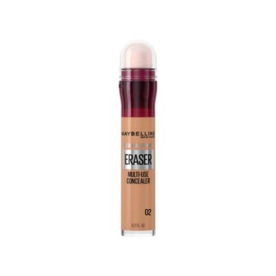 Maybelline Instant Anti Age Eraser Concealer - Effective Under-Eye Dark Circle Coverage, Anti-Ageing, Long-Lasting, Paraben-Free