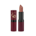 Golden Rose Velvet Matte Lipstick - Moisturizing, Paraben-Free Cosmetic Lipstick for Long-Lasting Lip Color
