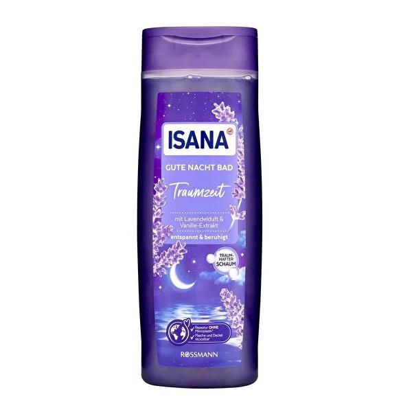 Isana Lavender & Vanilla Shower Gel - Vegan, Dermatologically Approved, 25.36 fl oz