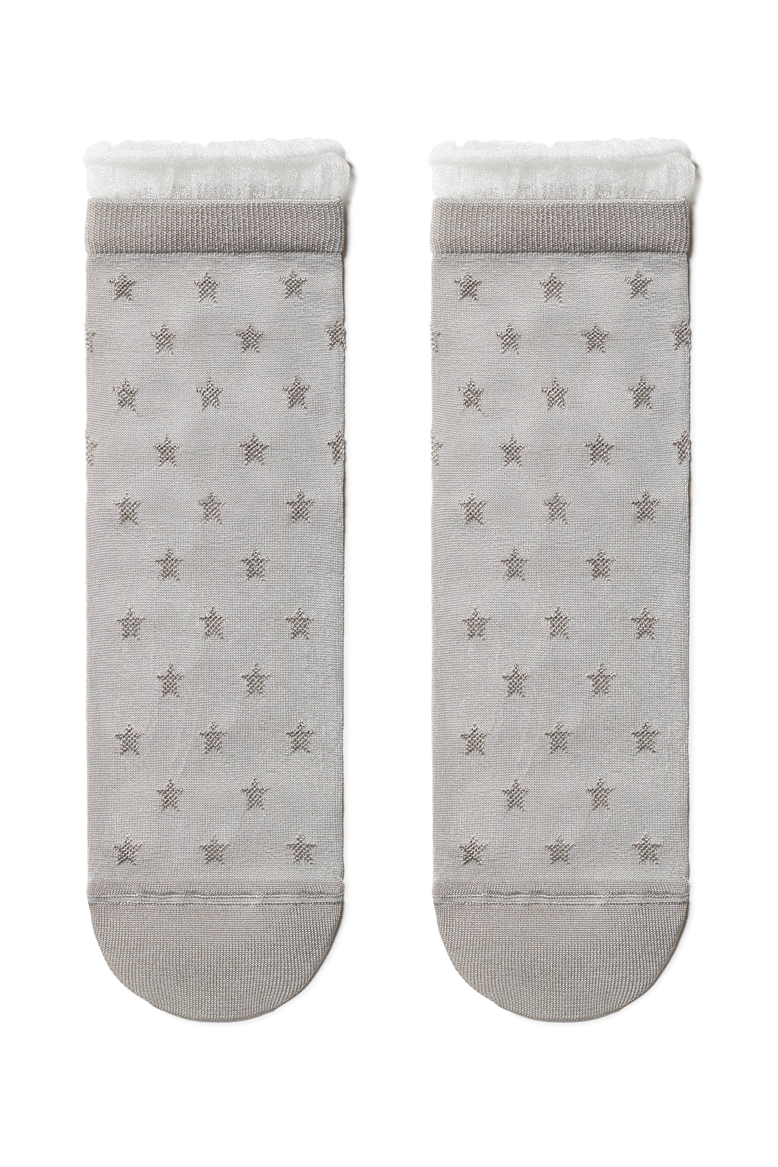 Conte Socks Classic - 491 Decorative Transparent Mesh