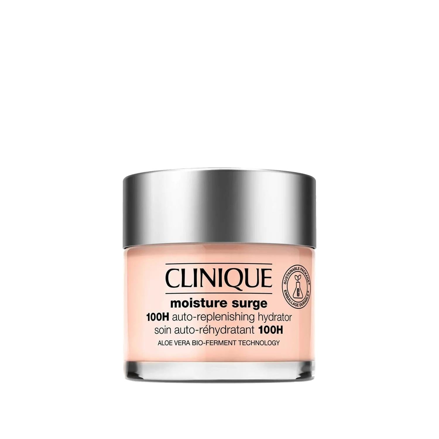 Clinique Moisture Surge 100 Hour Moisturizing Cream - Long-Lasting Hydration for Dry Skin, 2.54 fl oz