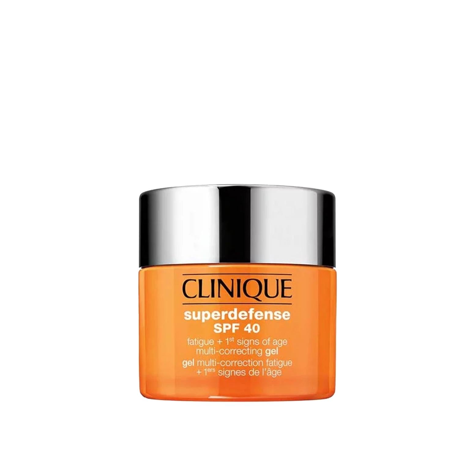 Clinique Superdefense SPF40 Moisturizing Gel - Anti-Aging Hydration for All Skin Types