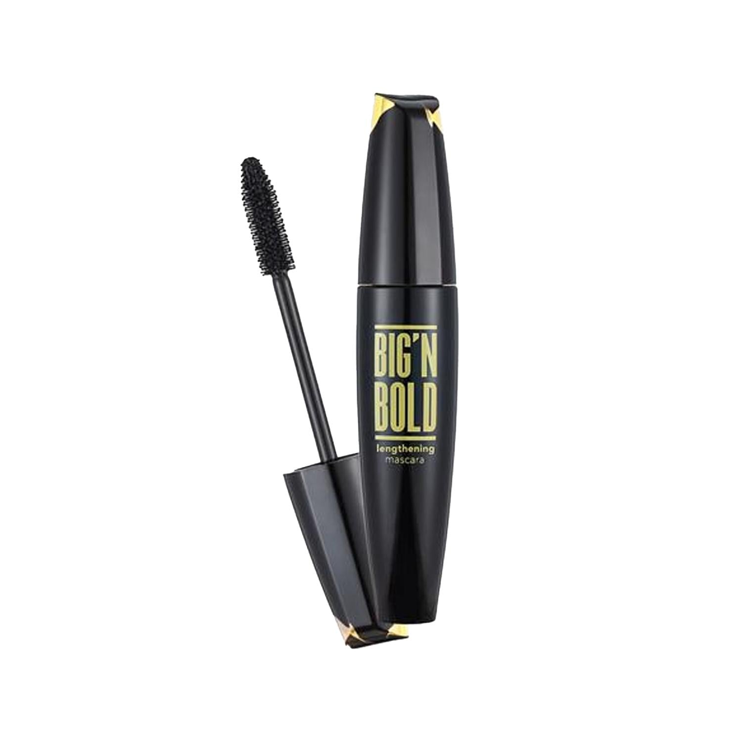 Flormar Big'n Bold Mascara - Volumizing & Long-Lasting Black Mascara for Fuller Lashes